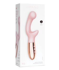 Le Wand XO Double Motor Wave Rechargeable Vibrator - Rose Gold