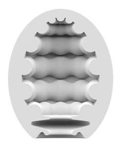 Satisfyer Masturbator Egg Riffle - Light Green