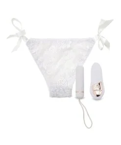 Nu Sensuelle Pleasure Panty Bullet w/Remote Control 15 Function - White