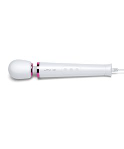 Le Wand Powerful Petite Plug-In  Vibrating Massager - White