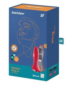 Satisfyer Rotator Plug 1+ - Red
