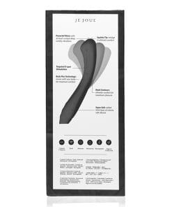 Je Joue Juno Flex G Spot Vibrator - Black