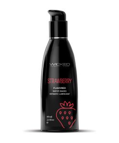 Alternative view of Wicked Sensual Care Water Based Lubricant - 2 oz Strawberry