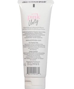 Pink Unity Hybrid Silicone Based Lubricant - 3.3 oz Tube