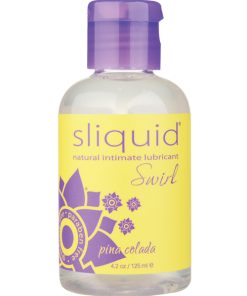 Sliquid Naturals Swirl Lubricant - 4.2 oz Pina Colada