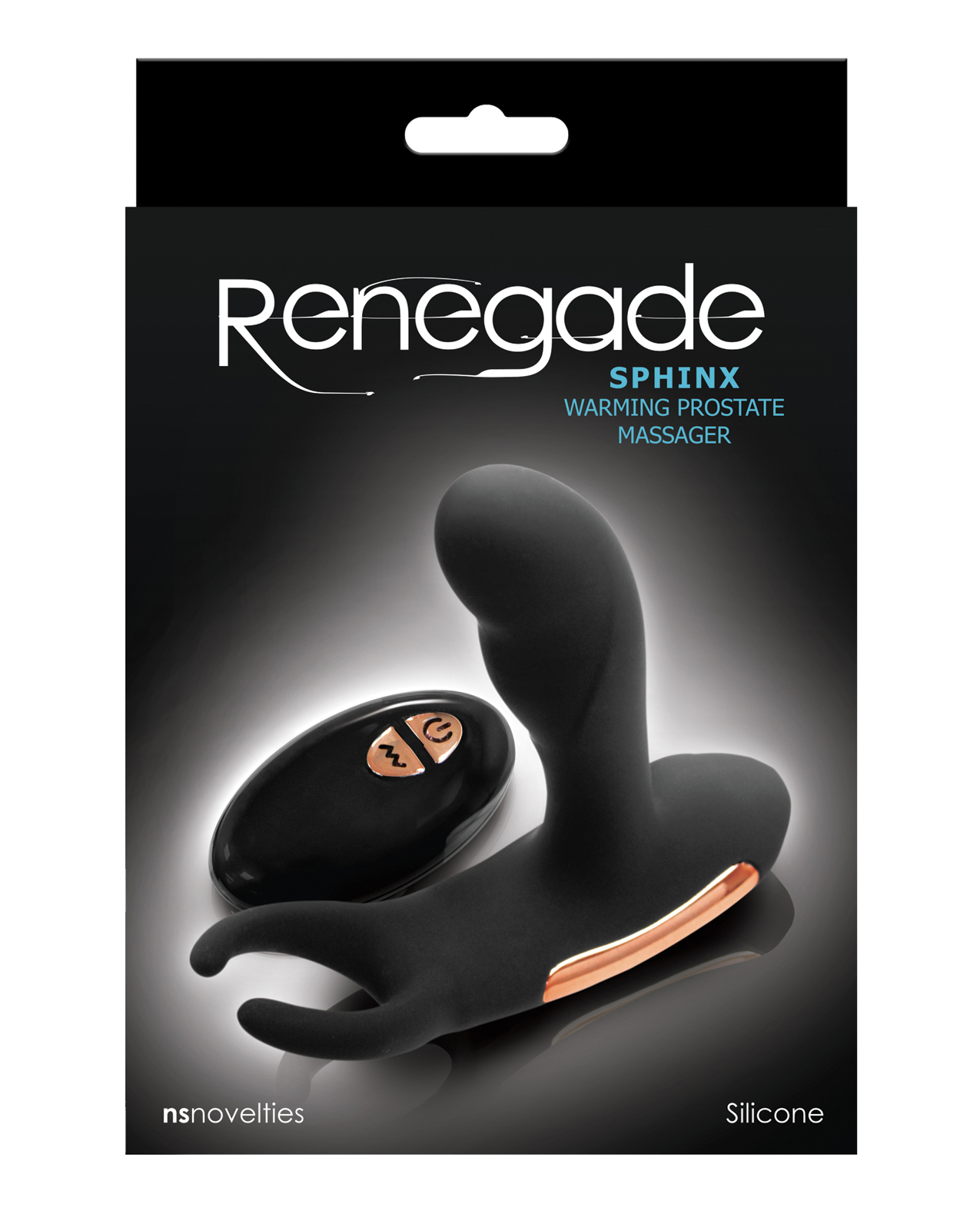 Renegade Sphinx Warming Prostate Massager - Black - Image 3