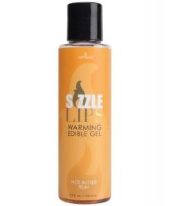 Alternative view of Sizzle Lips Warming Gel - 4.2 oz Bottle Butter Rum