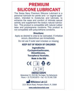 Alternative view of Swiss Navy Lube Silicone - 2 oz