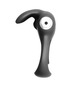 Alternative view of VeDO Thunder Bunny Rechargeable Dual Ring - Black Pearl