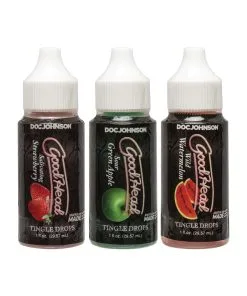 Alternative view of GoodHead Tingle Drops Kit - Strawberry/Green Apple/Watermelon