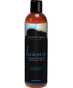 Intimate Earth Heaven Massage Oil - 240 ml Hazelnut Biscotti