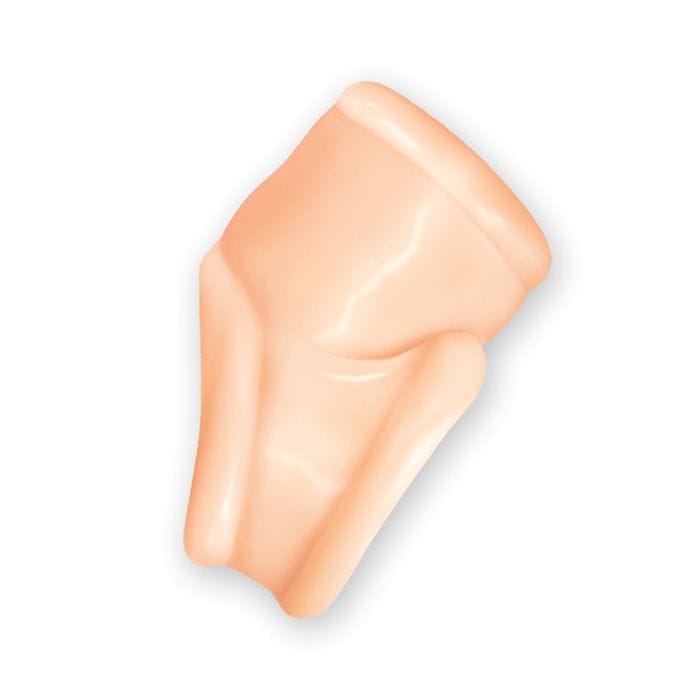 The 9's Base Boost Cock & Balls Sleeve - Natural - Image 2