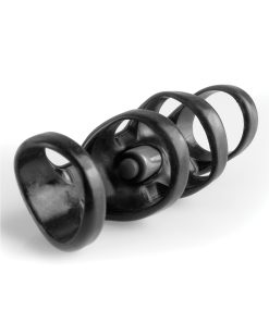 Alternative view of Fantasy X-tensions Vibrating Power Cage - Black