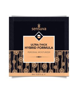 Sensuva Ultra Thick Hybrid Personal Moisturizer Single Use Packet - 6 ml Unscented