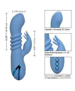 Alternative view of California Dreaming Santa Cruz Coaster - Blue