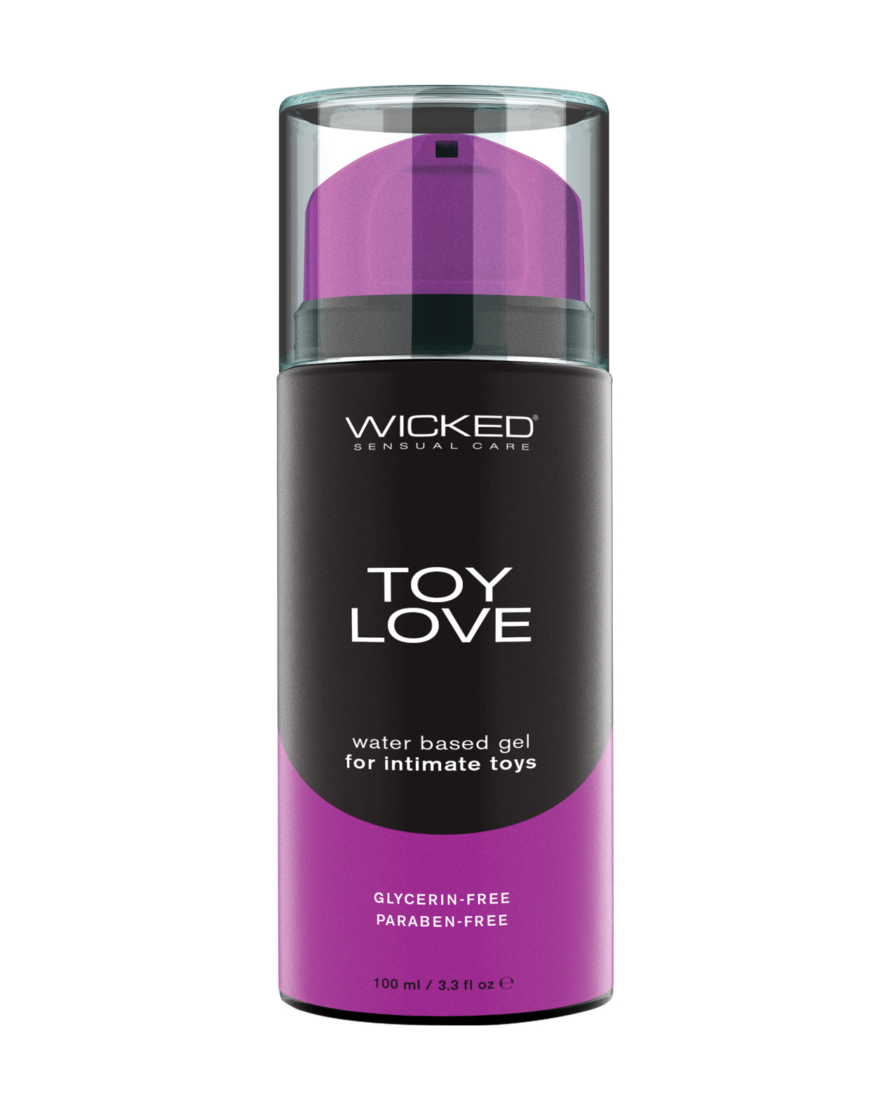 Wicked Sensual Care Toy Love Waterbased Gel - 3.3 oz