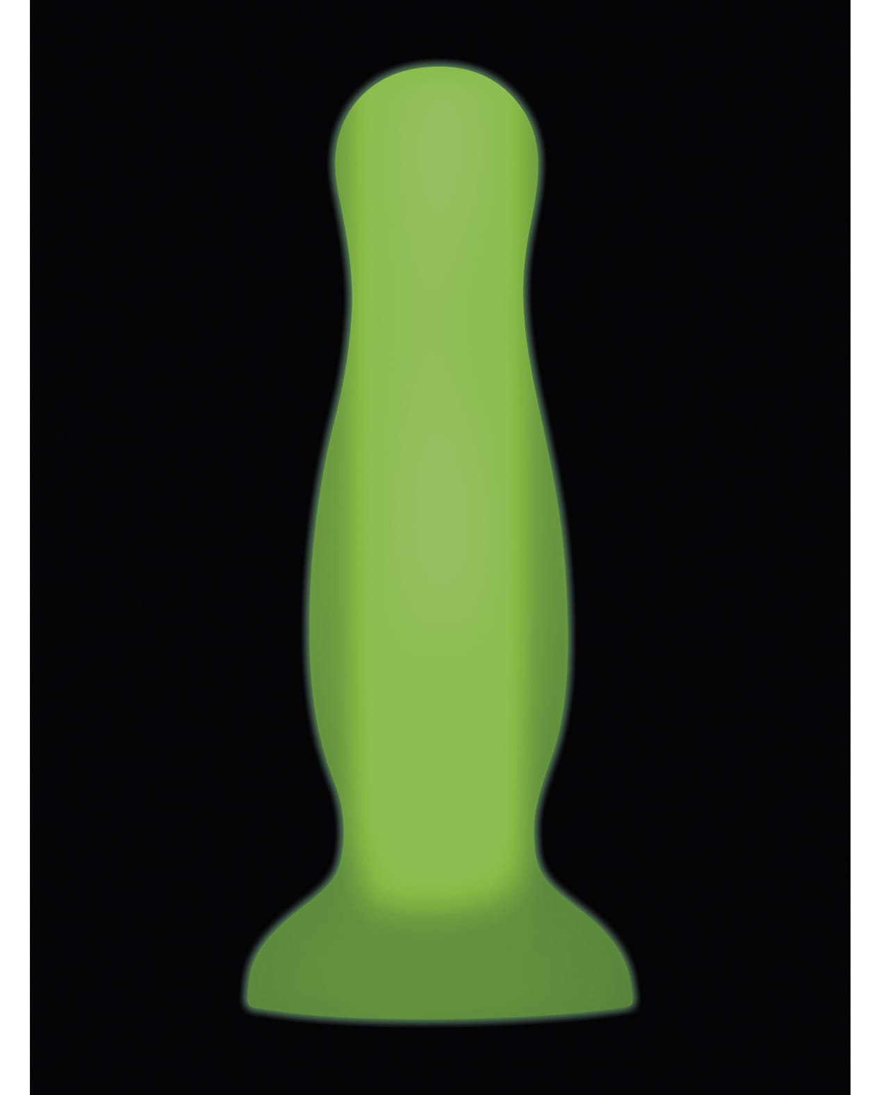Evolved Luminous Anal Plug Large - Green - Image 2
