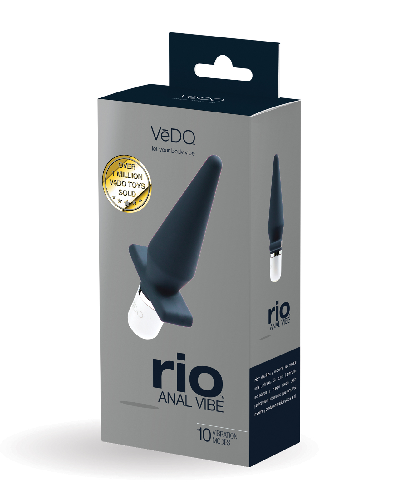 VeDO Rio Anal Vibe - Just Black - Image 3