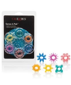Alternative view of Senso 6 Pack Rings - Assorted Colors