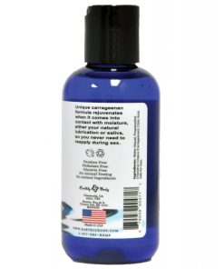 Alternative view of Earthly Body Waterslide Personal Lubricant w/Carrageenan - 4 oz Bottle