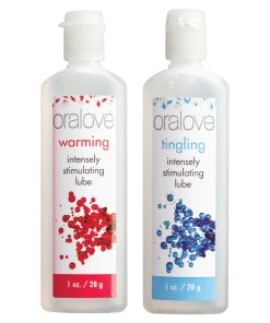 Alternative view of Oralove Delicious Duo Flavored Lube - Warming & Tingling