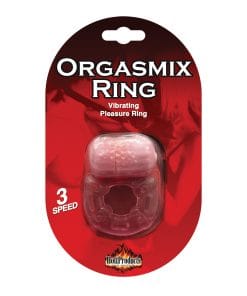 Alternative view of Super Stud Orgasmix Ring Pleasure Ring 3 Speed - Magenta