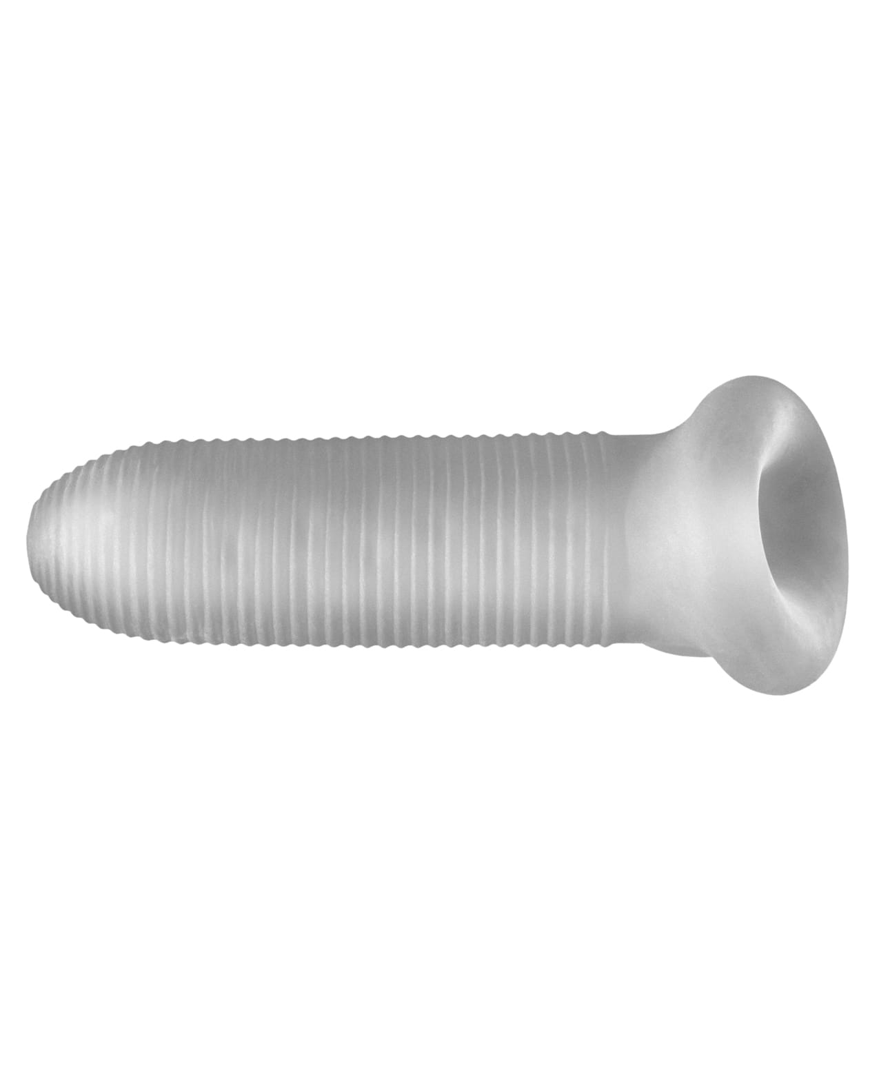 Perfect Fit Fat Boy Micro Ribbed Sheath 5.5" - Clear - Image 3