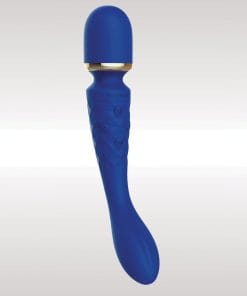 Alternative view of XGen Bodywand Luxe 2 Way Wand Head Massager - Blue