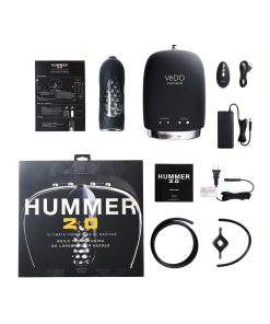 Alternative view of VeDO Hummer 2.0 Masturbator - Black