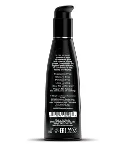Alternative view of Wicked Sensual Care Ultra Silicone Based Lubricant - 4 oz Fragrance Free