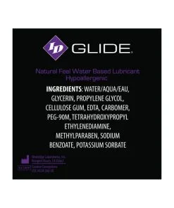 Alternative view of ID Glide Water Based Lubricant - 1 oz Pocket Bottle