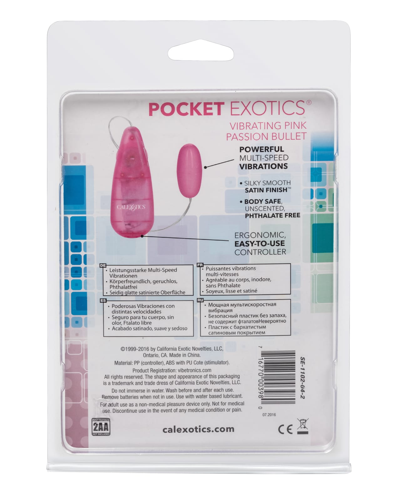 Pocket Exotics Bullet - Pink Passion - Image 2