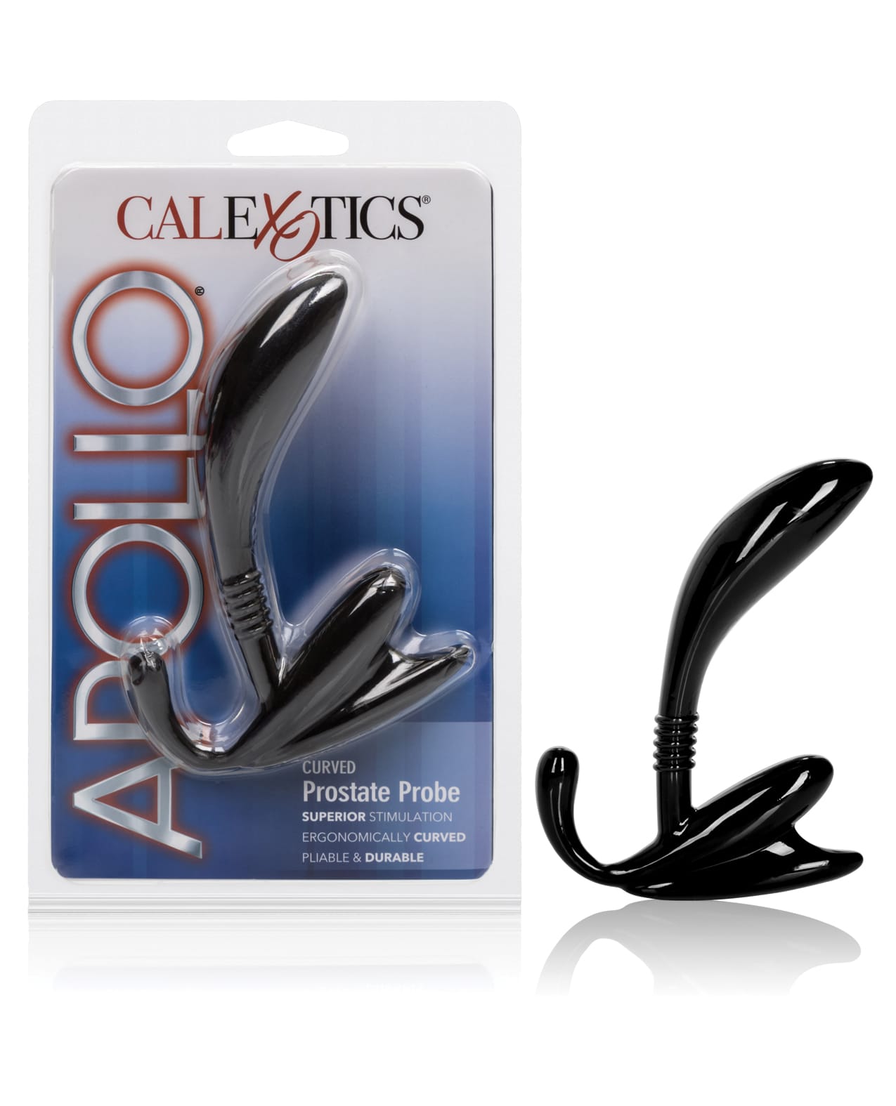 Apollo Curved Prostate Probe - Black - Image 5