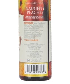 Alternative view of Intimate Earth Natural Flavors Glide - 60 ml Naughty Peaches
