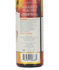 Alternative view of Intimate Earth Natural Flavors Glide - 60 ml Naughty Peaches