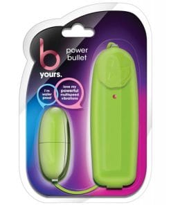 Alternative view of Blush B Yours Power Bullet - Lime