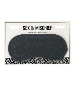 Sincerely Lace Blindfold - Black
