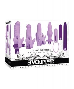 Alternative view of Evolved Lilac Desires Vibrator - Purple