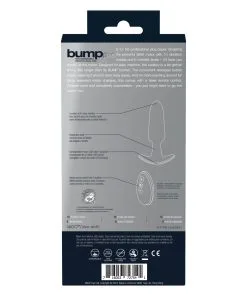VeDO Bump Plus Rechargeable Remote Control Anal Vibe - Just Black