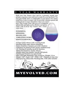 Alternative view of Evolved Tiny Dancer Rechargeable Bullet