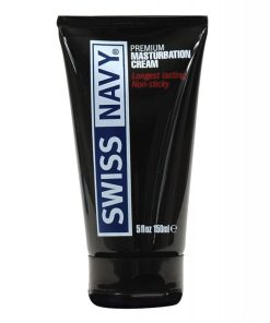 Alternative view of Swiss Navy Premium Masturbation Cream - 5 oz Tube