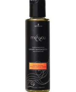 Sensuva Me & You Massage Oil - 4.2 oz Lust in Paradise