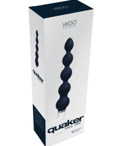 Alternative view of VeDO Quaker Anal Vibe - Just Black