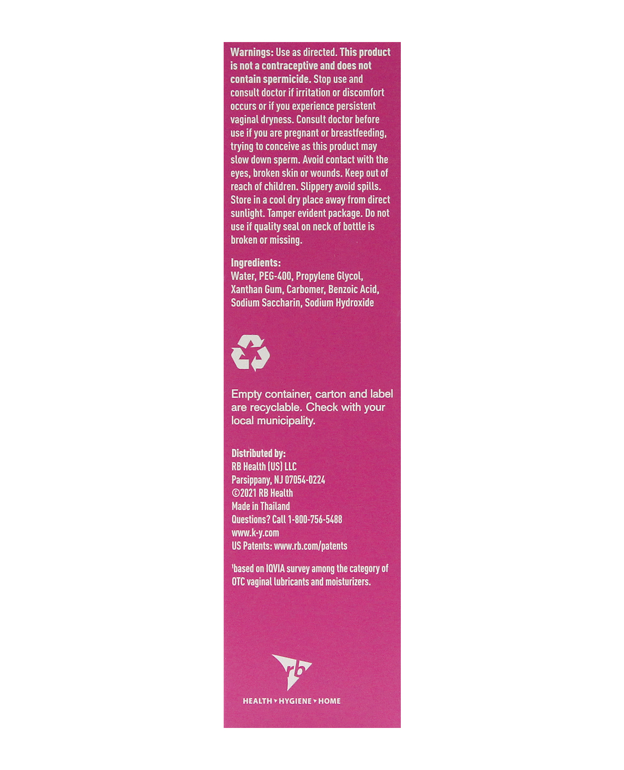 K-Y Natural Feeling Liquid - 2.4 oz - Image 2