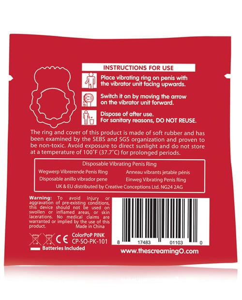 Screaming O Color Pop Quickie - Pink - Image 3