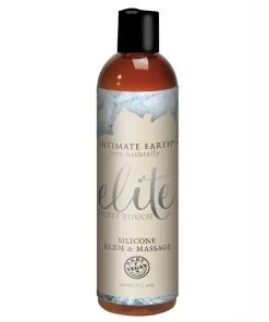 Alternative view of Intimate Earth Elite Velvet Touch Silicone Glide & Massage Oil - 120 ml