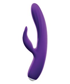VeDO Thumper Bunny Rechargeable Dual Vibe - Deep Purple