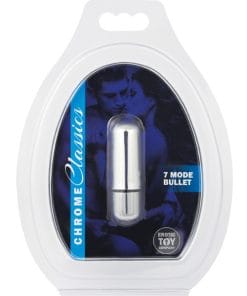 Alternative view of Erotic Toy Company Chrome Classics Bullet 7 Speed - Silver