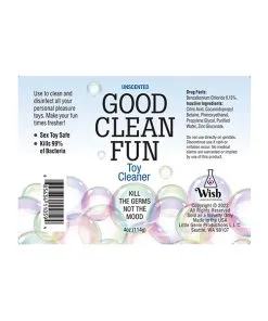 Alternative view of Good Clean Fun Toy Cleaner - 4 oz Unscented