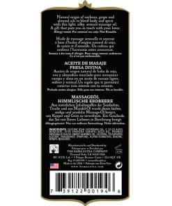 Alternative view of Kama Sutra Naturals Massage Oil - Strawberry